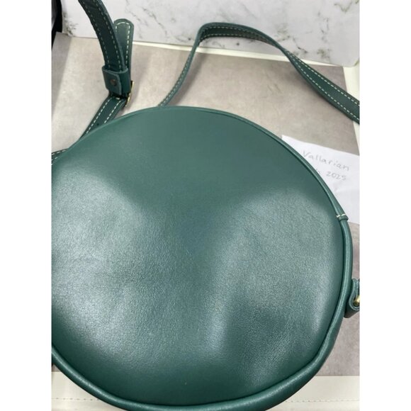 ⚡Portland Leather Women Peacock Imported Goods Circle Handmade Crossbody Bag - Picture 3 of 12